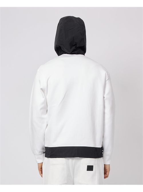 Felpa uomo AX con dettagli a contrasto ARMANI EXCHANGE | XM000515-AF13047M0001